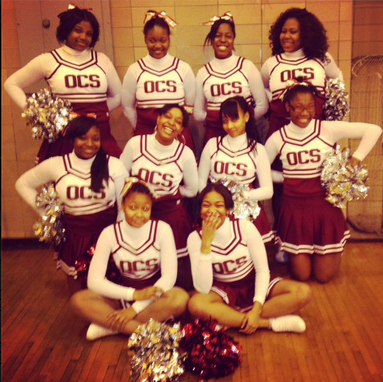 cheering